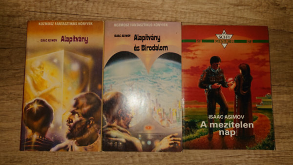 Isaac Asimov - 3 kultikus sci-fi Isaac Asimovtl: Alaptvny, alaptvny, A meztelen nap