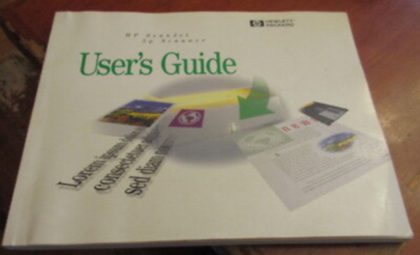 Hewlett-Packard - User's Guide - HP ScanJet 5 p Scanner