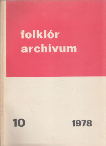 Hopp�l Mih�ly - Folkl�r arch�vum 10.