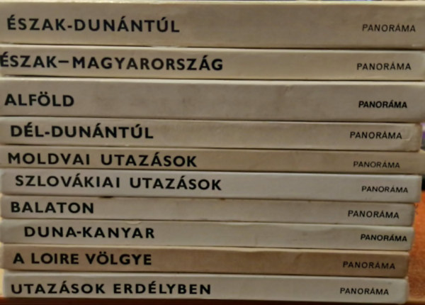 Dr. G�mes Endre, Cseke L�szl�, Kov�cs Gergelyn�, Huba L�szl�, Tompos Erzs�bet-Czell�r Kata, Szombathy Viktor (szerk.), Z�konyi Ferenc, Lindner L�szl�, Dr. M�ty�s Vilmos - 10db Panor�ma k�nyvsorozat.