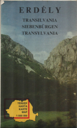 Erd�ly t�rk�p 1 : 500 000 - Transilvania.
