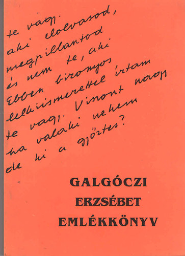 Vasy Géza - Galgóczi Erzsébet emlékkönyv
