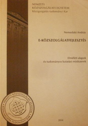 Nemeslaki Andr�s - E-k�zszolg�latfejleszt�s