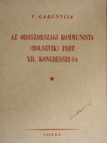 Az oroszorszgi Kommunista (bolsevik) Prt XIII. kongresszusa