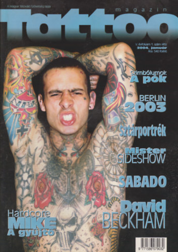Tattoo magazin  V. �vf. (2004) 1. sz�m
