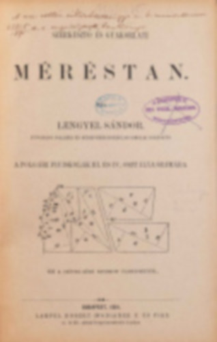 Lengyel Sándor - Szerkesztő és gyakorlati méréstan (229 szöveg közé nyomott fametszettel)