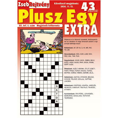 Zsebrejtvny Plusz egy extra 2024/5