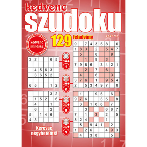 Kedvenc Szudoku 2025/13