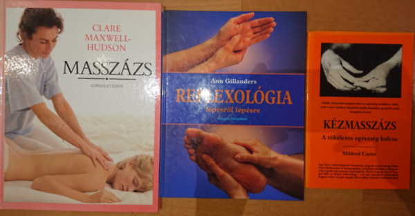 Ann Gillanders, Maxwell-Hudson Clare Mildred Carter - 3 knyv a masszzsrl: Kzmasszzs, Reflexolgia lpsrl-lpsre, Masszzs