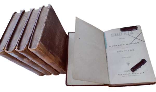 Dickens K�roly - Dombey �s fia I.-V. k�tet. Teljes!