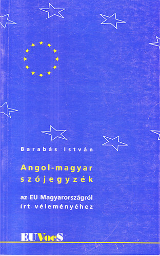 Barabs Istvn - Angol-magyar szjegyzk