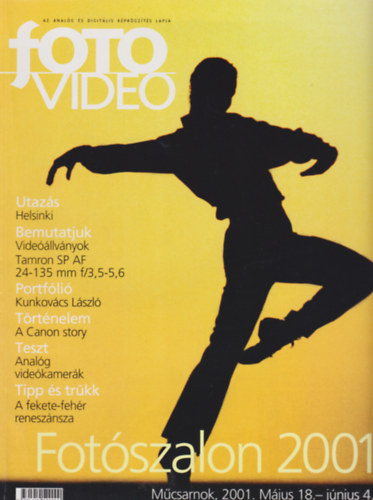 Rk Jzsef  (fszerk.) - FotoVideo - III. vfolyam 5. szm 2001. mjus