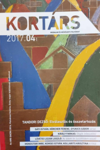 Kortárs irodalmi és művészeti folyóirat (2017. 04. szám)