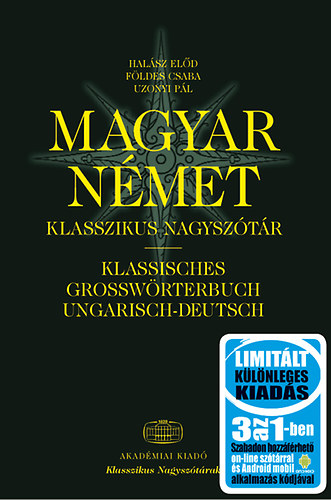 Fldes Csaba; Uzonyi Pl - Magyar-nmet klasszikus nagysztr + NET + alkalmazs