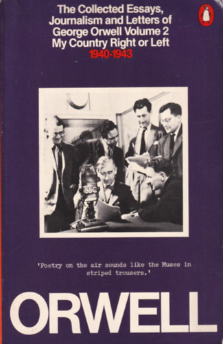 Sonia- Angus, Ian Orwell (editors) - The Collected Essays, Journalism and Letters of George Orwell Volume 2