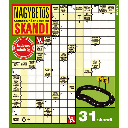 Nagybetűs Skandi 2025/7
