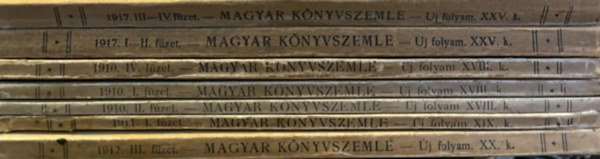 7 db Magyar K�nyvszemle egyben