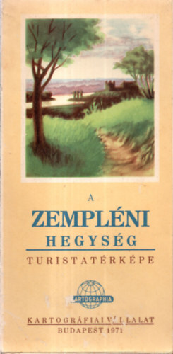 A Zempléni-hegység turistatérképe