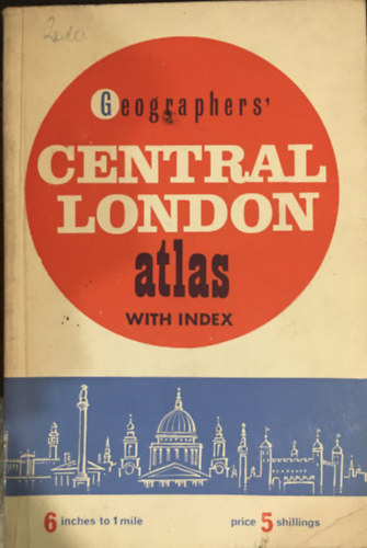 Geographer's - Central London - Atlas with Index