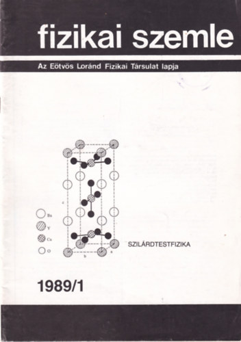 Marx Gyrgy - Fizikai szemle 1989/1