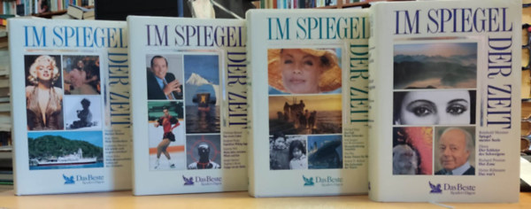 4 db Im Spiegel der Zeit, n�met nyelv� antol�gia, vegyes �r�kt�l (a c�mek a fot�n l�that�k!)