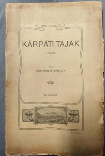 Romh�nyi S�ndor - K�rp�ti t�jak - Utirajz