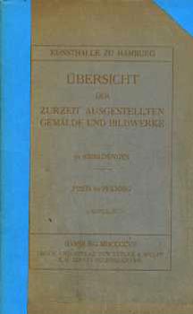 Übersicht der Zurzeit ausgestellten Gemälde und Bildwerke
