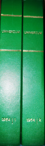 Az Univerzum magazin 1964-es vfolyama kt ktetbe ktve