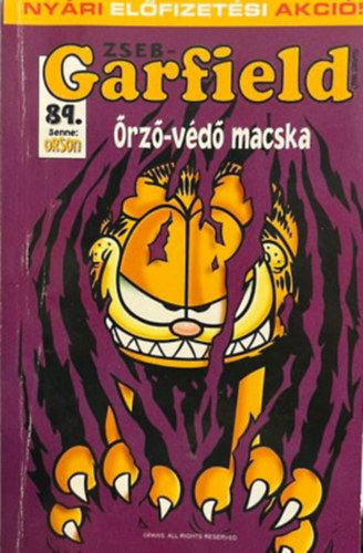 Jim Davis - Zseb-Garfield 89.: rz-vd macska