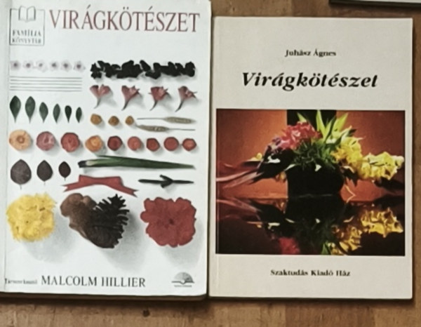 Malcolm Hillier Juhsz gnes - 2db virgktszettel kapcsolatos knyv - Juhsz gnes-Virgktszet, Malcolm Hillier (szerk.)-Virgktszet