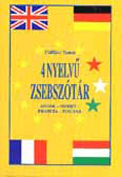 Csiffry Tams - 4 nyelv zsebsztr - angol - nmet - francia - magyar