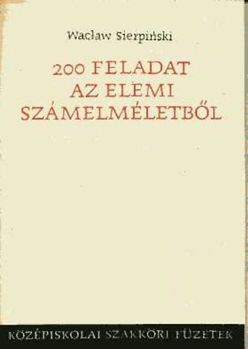 W. Sierpinski - 200 feladat az elemi szmelmletbl
