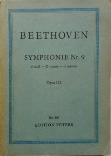 Ludwig van Beethoven - Beethoven: Symphonie Nr. 9 (d moll)