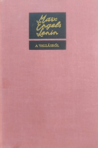 Marx-Engels-Lenin - A vall�sr�l