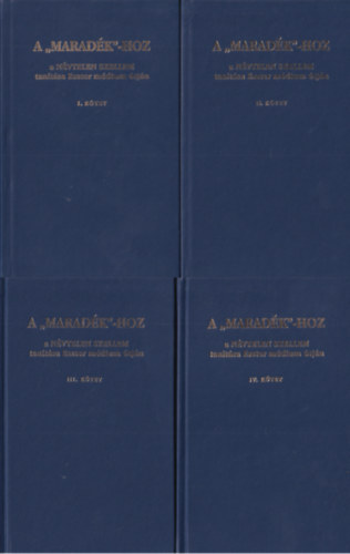 Vay Valéria szerk. - A "maradék"-hoz - A névtelen szellem tanítása médium útján I.-IV.