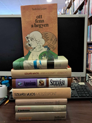 Szilvási Lajos - 7 db-os Szilvási Lajos könyvcsomag, KÖNYVMENTŐ ajánlat: Ott fenn a hegyen, Metszéspont, Jegenyék/A jackman+Jegenyék/A bojnyik, Kinek a sorsa?/Vízválasztó, Appassionata, Születésnap júniusban, Ördög a falon