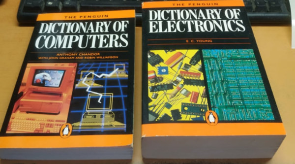 E. C. Young, Anthony Chandor - The Penguin: Dictionary of Computers + Dictionary of Electronics (2 ktet)