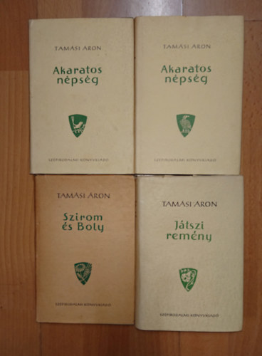 Tamási Áron - 4 kötet Tamási Áron életmúkiadásából Akaratos népség I-II., Szirom és Boly, Játszi remény