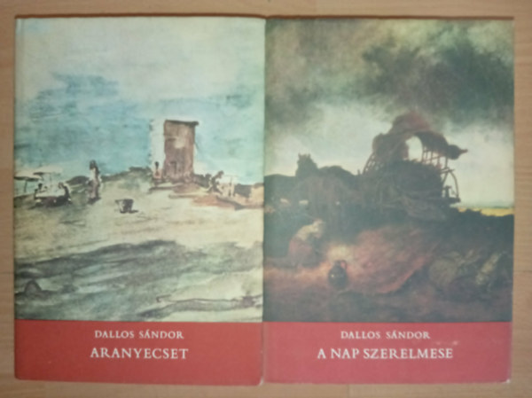 Csik�s L�szl�n�  Dallos S�ndor (szerk.) - Aranyecset / A nap szerelmese (Munk�csy Mih�ly �letreg�nye 1-2.)