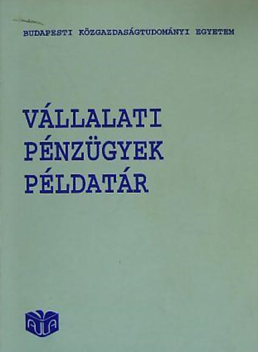 Sulyok- Pap Mrta - Vllalati pnzgyek pldatr