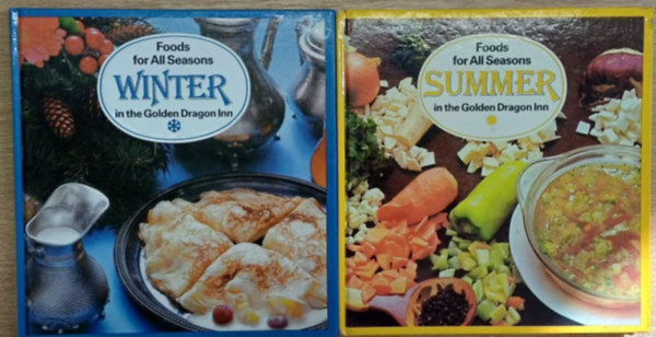 Golden Dragon Inn - 2 db angol nyelv szakcsknyv: Foods for All Seasns Winter - Foods for All Seasons Summer