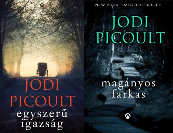 Jodi Picoult - 2 db Jodi Picoult ktet:  Egyszer igazsg + Magnyos farkas