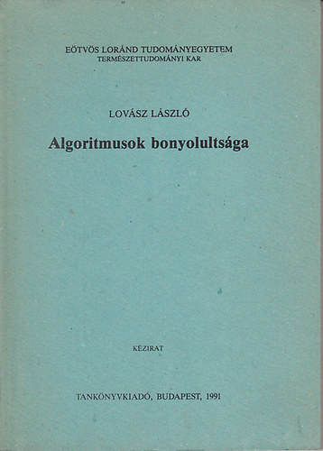 Lovsz Lszl - Algoritmusok bonyolultsga
