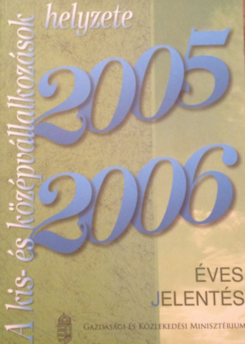 A kis- s kzpvllalkozsok helyzete 2005-2006