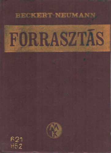 Beckert, M.- Neumann, A. - Forraszts