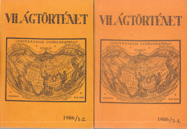 Incze Mikl�s  (szerk.) - Vil�gt�rt�net 1986/1-4. teljes �vfolyam 2 k�tetben