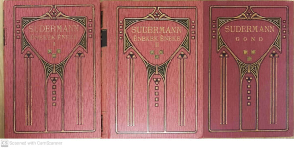 Sudermann Hermann - nekek neke I-II. + Gond ( 3 ktet )