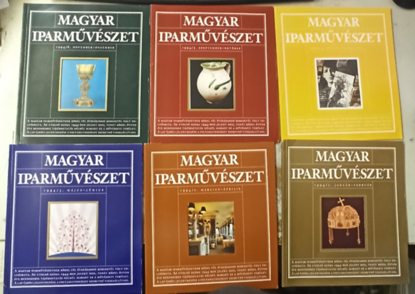 Kolossa Katalin (főszerk.) - Magyar iparművészet 1994 (január-December) - Teljes évfolyam 6 kötetben