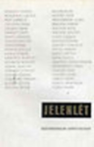 Benjámin László-Dobozi Imre szerk. - Jelenlét