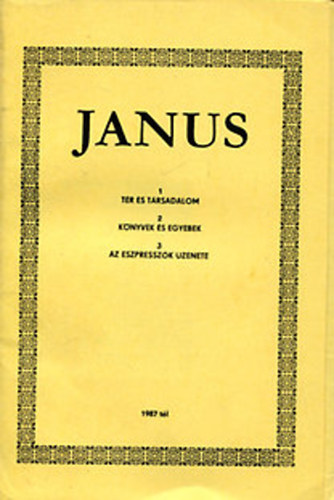 Horányi Özséb - Janus a regionalitásról 1987 tél II./1-3.